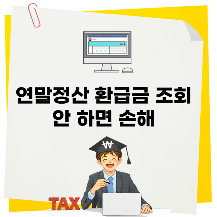  연말정산 환급금 조회 안 하면 손해