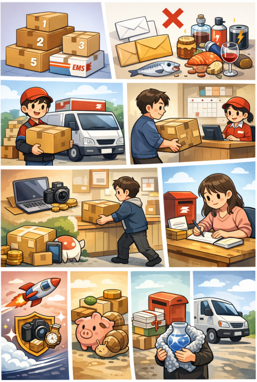  우체국 택배·소포·우편 총정리