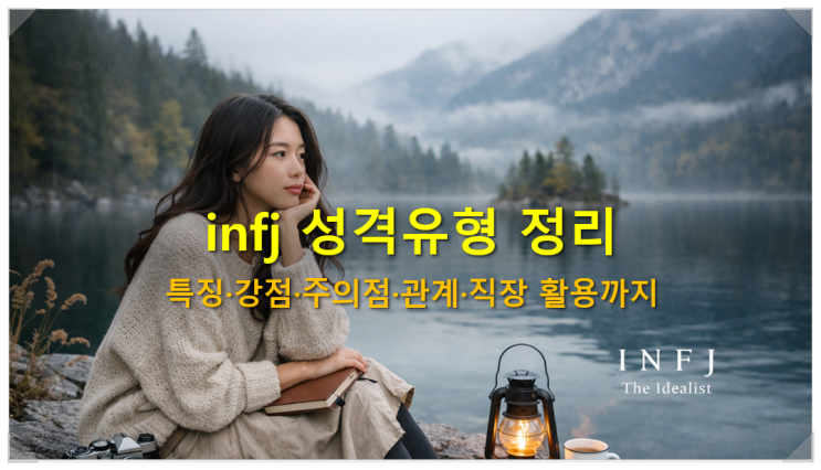  infj 성격유형 특징·강점·주의점·관계·직장 활용까지
