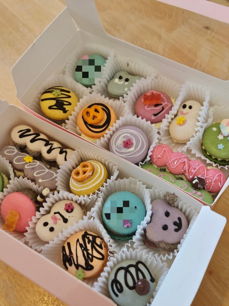 Places to Visit with Kids in Changwon: One Drawing Macaron, Kids One-Day Class, Macaron Experience
