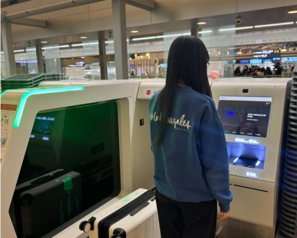  인천공항, 셀프백드랍 안면인식 서비스 개시...출국 수속시간 단축 기대