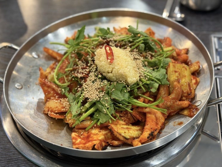  강동구 맛집 '갑매정'｜암사역 미나리 갑오징어볶음 제대로 먹고 온 후기