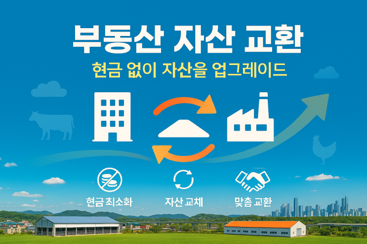  이천IT부동산이 제시하는 부동산 교환의 비밀계약서 · 세금 · 성공 사례까지 2026년 완벽 정리