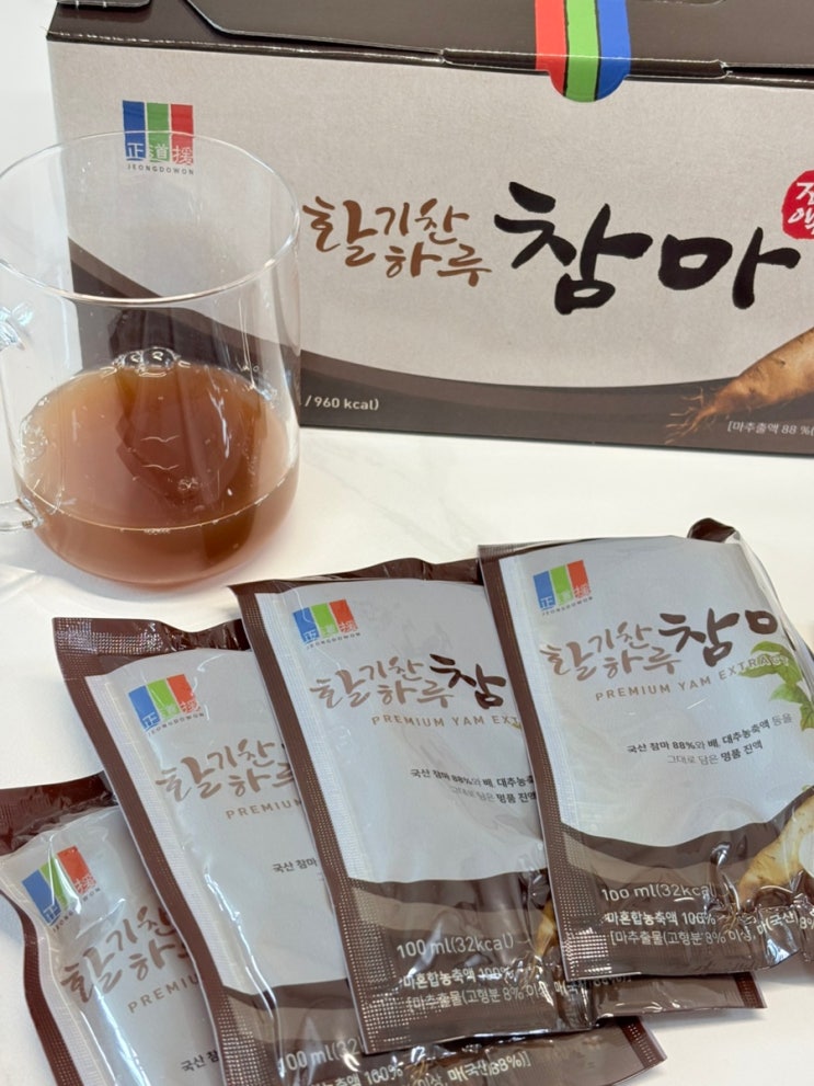  액상차 선물세트 참마진액 추천 정도원