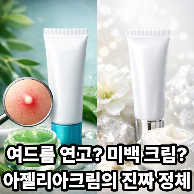 아젤리아크림은 여드름 연고일까 미백 크림일까? 피부과 성분 기준으로 정리