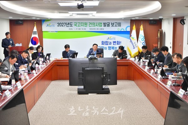 첨단3지구 진입로 놓고, 장성읍 주차타워 조성… 장성군 2027년도 국비 확보 ‘총력전’