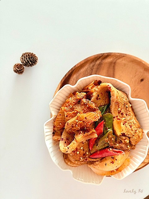 삼겹살 김치찜 황금 레시피 돼지고기 김치찜 만들기