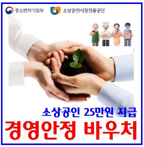 소상공인 경영안정 바우처 (ft. 25만원 지급) : 신청기간, 등록방법, 통신주유비, 공과금, 전기가스수도요금, 국민연금, 건강보험, 건물관리비, 공과금