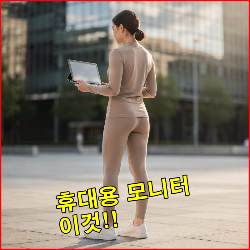 휴대용 모니터 24인치 VS 16인치, 어떤 게 더 실용적일까? 실사용자가 직접 알려주는 리얼 비교....