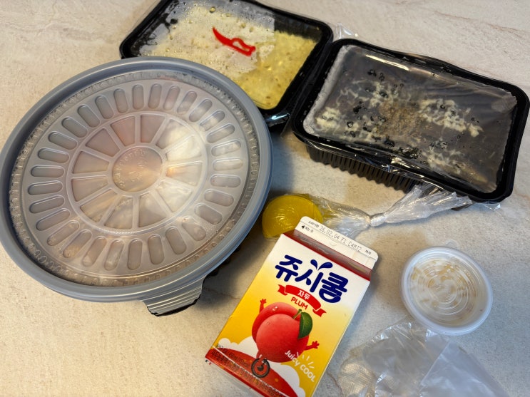  김포통진맛집 짱구닭발에서 국물닭발 포장해가기