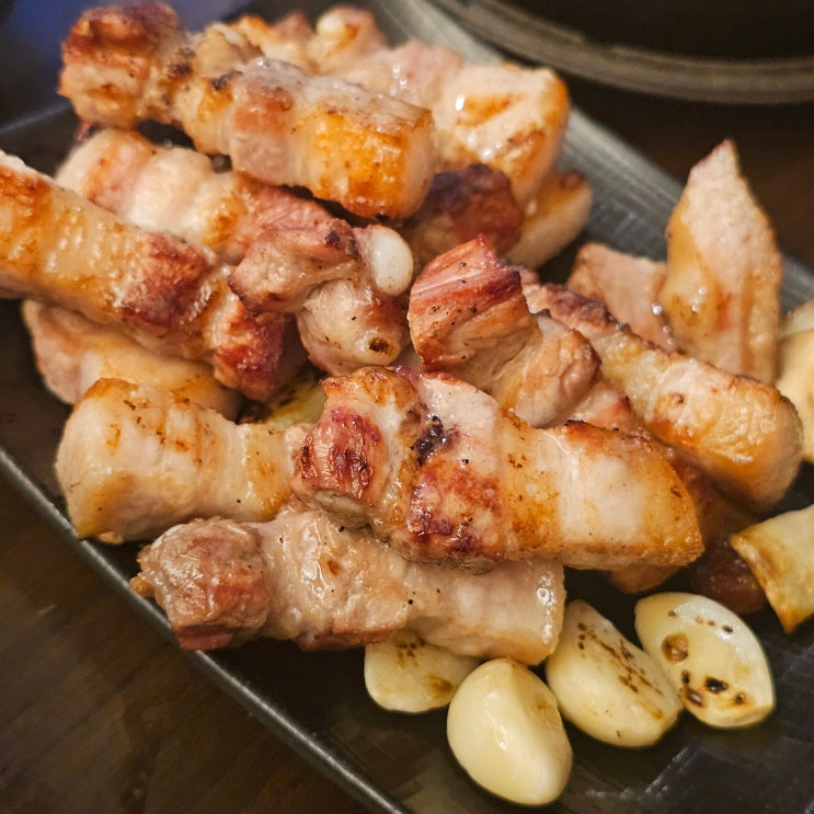  부산시청고기집 돈풍각, 연산 구워주는 고기집