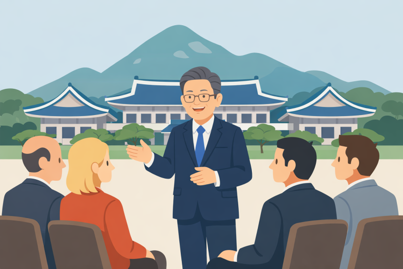 李대통령 “한반도 지정학적 리스크 사라질 것…한국 주식시장 여전히 저평가”