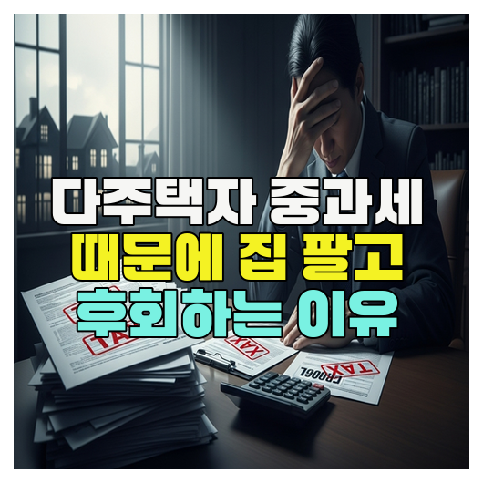  다주택자 중과세 때문에 집 팔고 후회하는 이유