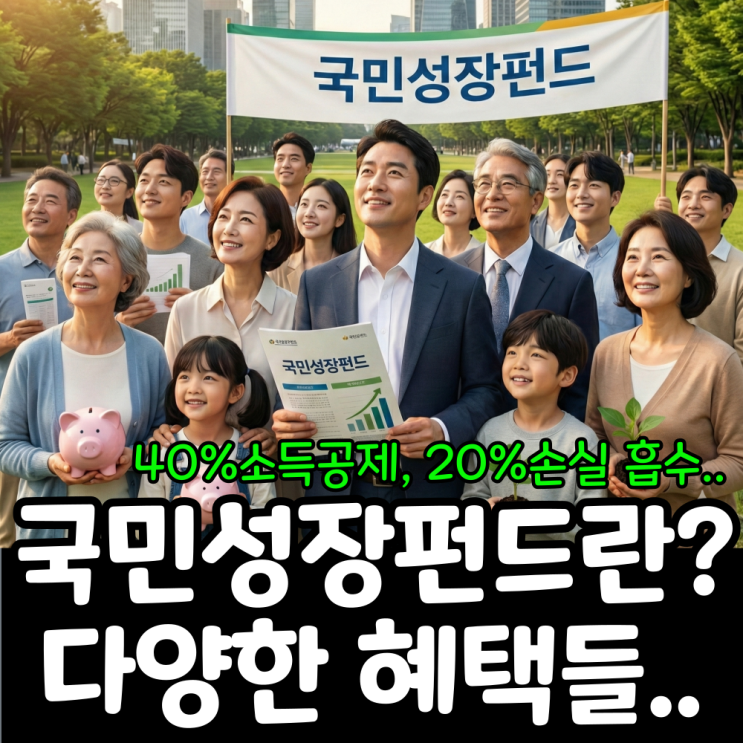 2026 <b>국민성장펀드</b>, <b>펀드투자</b> 시작 전 꼭 알아야 할 핵심 정보