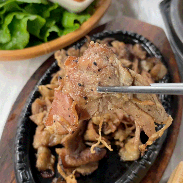  동학사 맛집 장자본가 | 연탄불고기 정식한상, 10첩 반상에 노릇한 고등어/우럭 생선구이까지[공주 맛집]