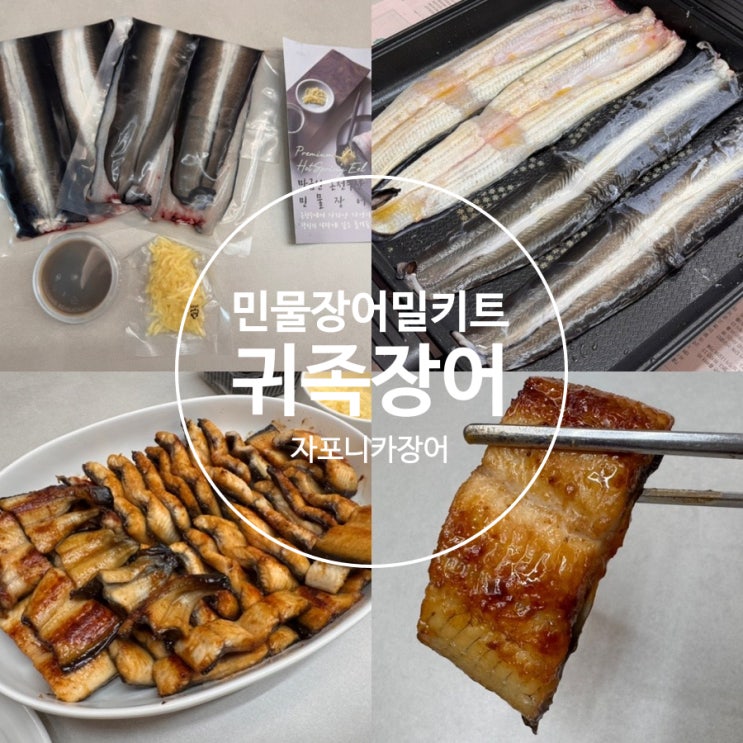  보양식 민물장어 밀키트 귀족장어 마금산 온천수산 민물장어1Kg 온천수로 키운 장어를 보내주는 곳!