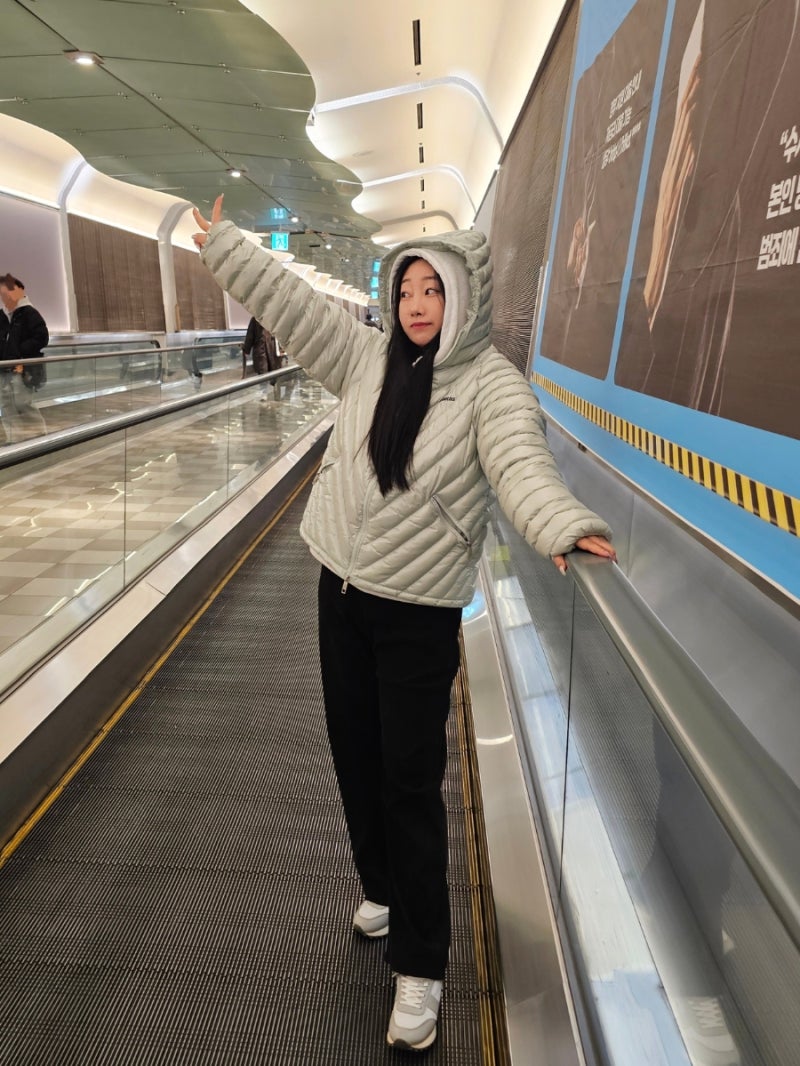 여성 경량패딩 겨울 후드 푸퍼 닉앤니콜 여자 패딩 추천