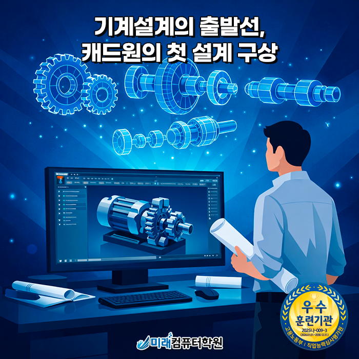  부산 국비지원 INVENTOR(인벤터) 실무 과정｜기계캐드마스터 1·2급 취득으로 캐드원 취업까지