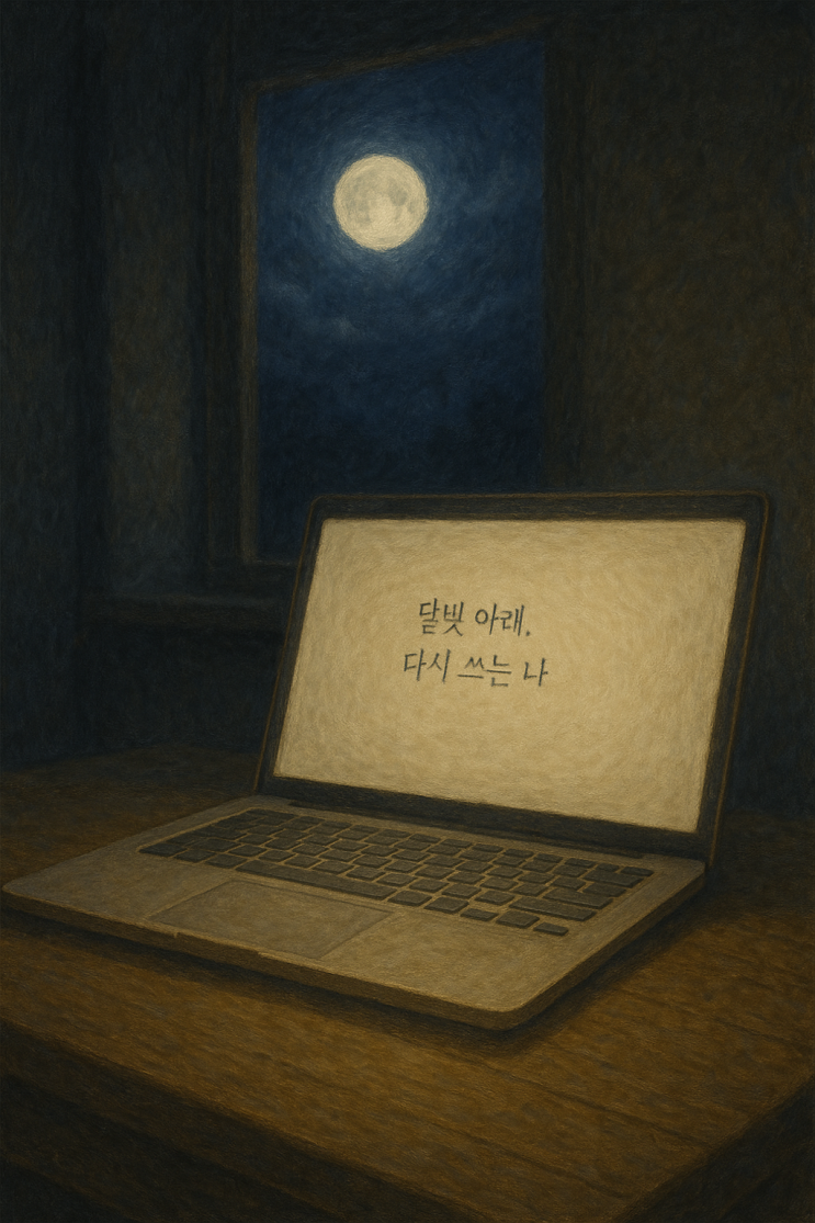  싸움 대신 치유를 선택한 기록: 전자책 '연못 속 달빛'을 펴내며