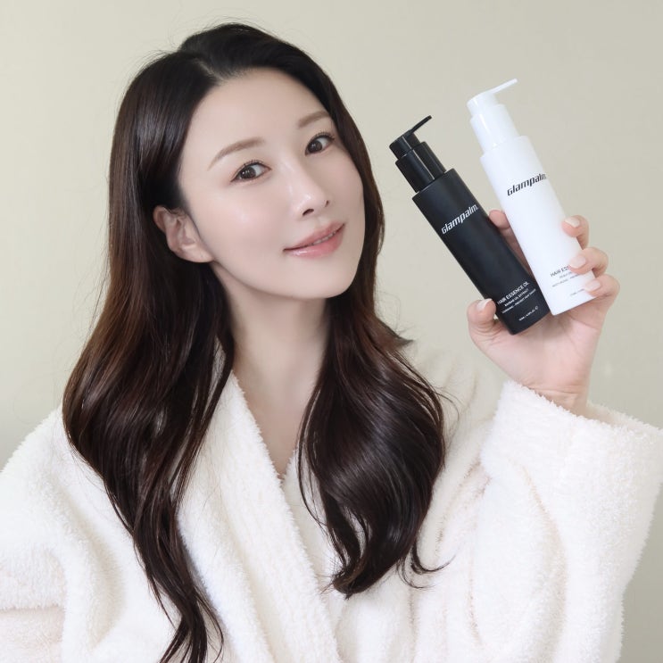 드디어 정착! 머릿결 열손상방지 케어 글램팜 헤어오일 동백 비타민, 바오밥 단백질 추천