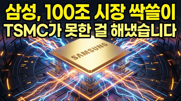   TSMC 독주 끝? 삼성이 던진 '턴키' 한 방에 전 세계가 경악한 진짜 이유