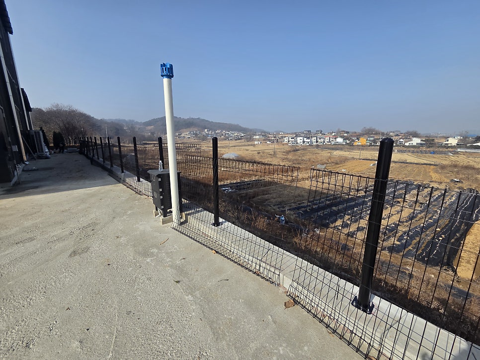 화성 휀스 송산면 교회 신축 펜스 설치 시공 업체