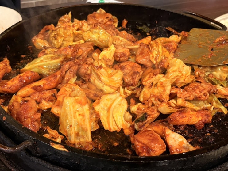  신도림 맛집 두메골닭갈비 방문 후기 운동 후 더 맛있는 철판 닭갈비 이 집은 진짜다