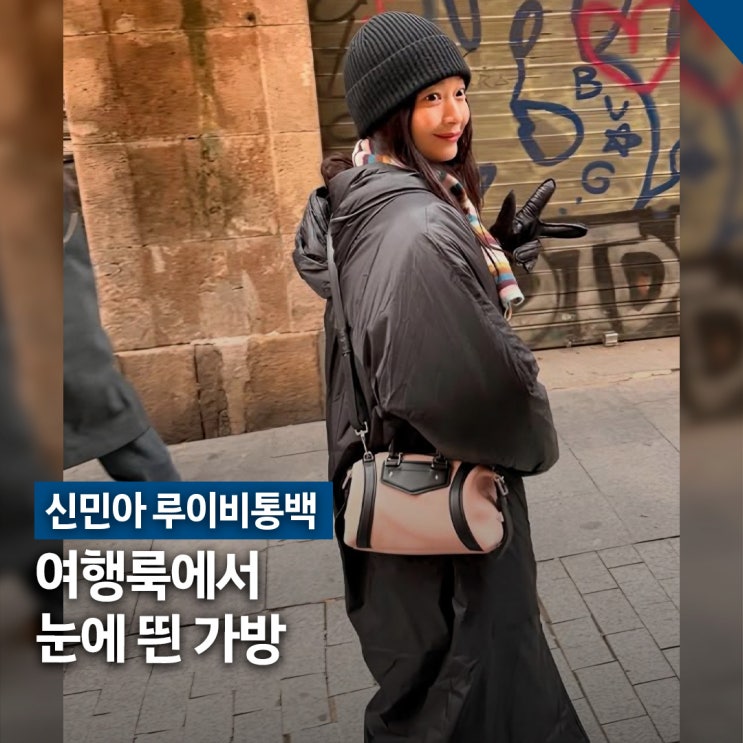  신민아 신혼여행 루이비통백 착용 모델 정리