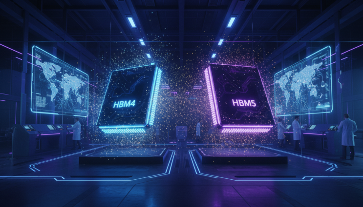 HBM4도 아직인데 벌써 HBM5? 삼성 vs SK하이닉스, AI 반도체 왕좌의 게임!