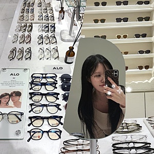 잠실 안경 ALO 롯데백화점 잠실점에서 카린 선글라스 구매 후기 (Carin Fritz C1)
