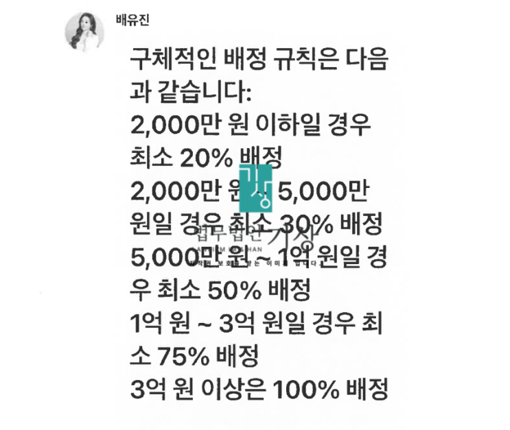  대신증권 제5기프로젝트 사칭 사기, 배유진 비서 이름도용 신주청약 피해 추가상담