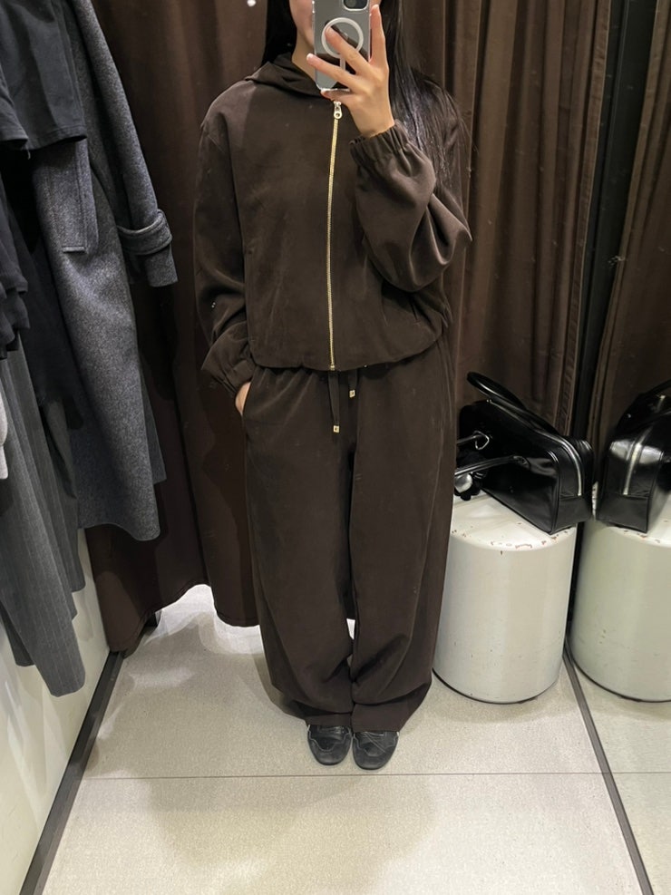 [ZARA] 자라 트레이닝 셋업 입어보기