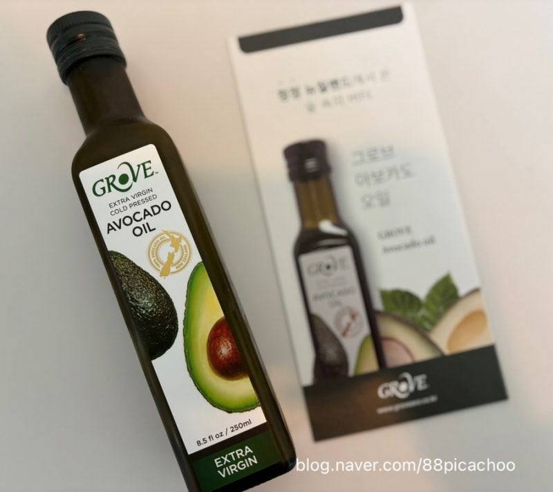 그로브 아보카도오일 엑스트라버진 후기｜아기 반찬용으로 안심하고 쓰는 건강한 오일