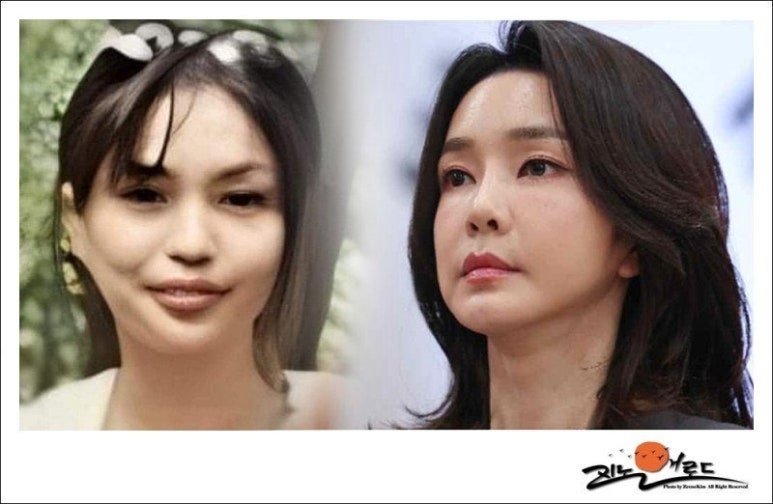 성형괴물 김건희, 오늘 1심 선고 징역 15년 이상 기대.