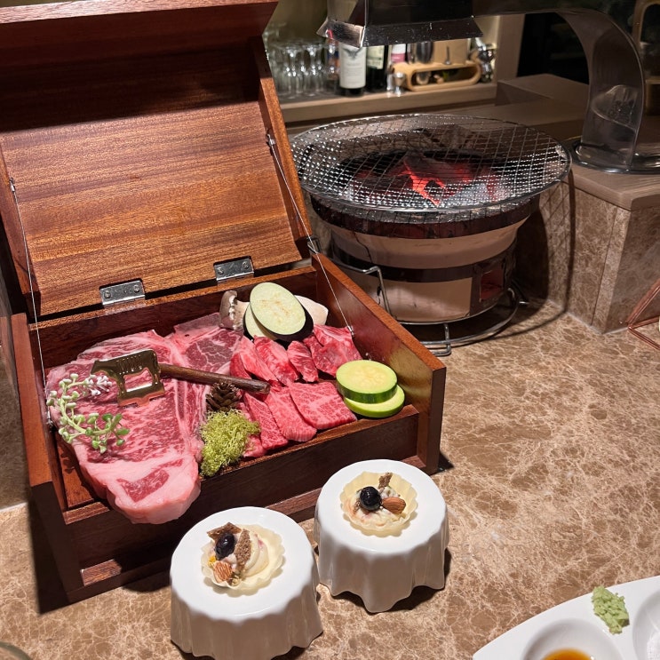  한우 오마카세 합정 MUU 예약 주차 기념일 데이트코스 한우다이닝