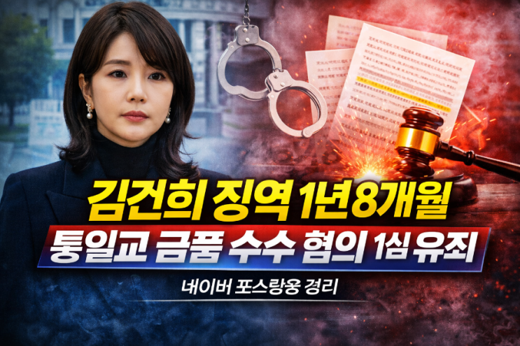  김건희 사건 및 ‘징역’ 소식, 1심 선고 기준 정리