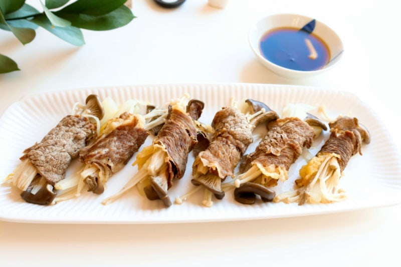 소고기말이 만들기 | 기름기 쏙 뺀 소고기야채말이 찜