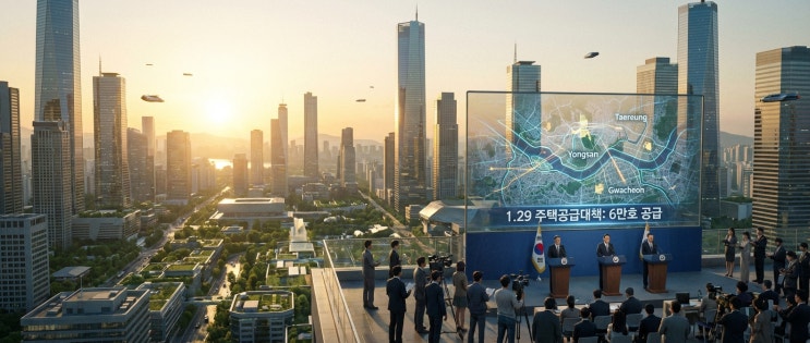  용산에 1만 가구? 오늘 발표된 '1.29 주택공급 대책' 핵심 요약 (feat. 6만 호 폭탄)