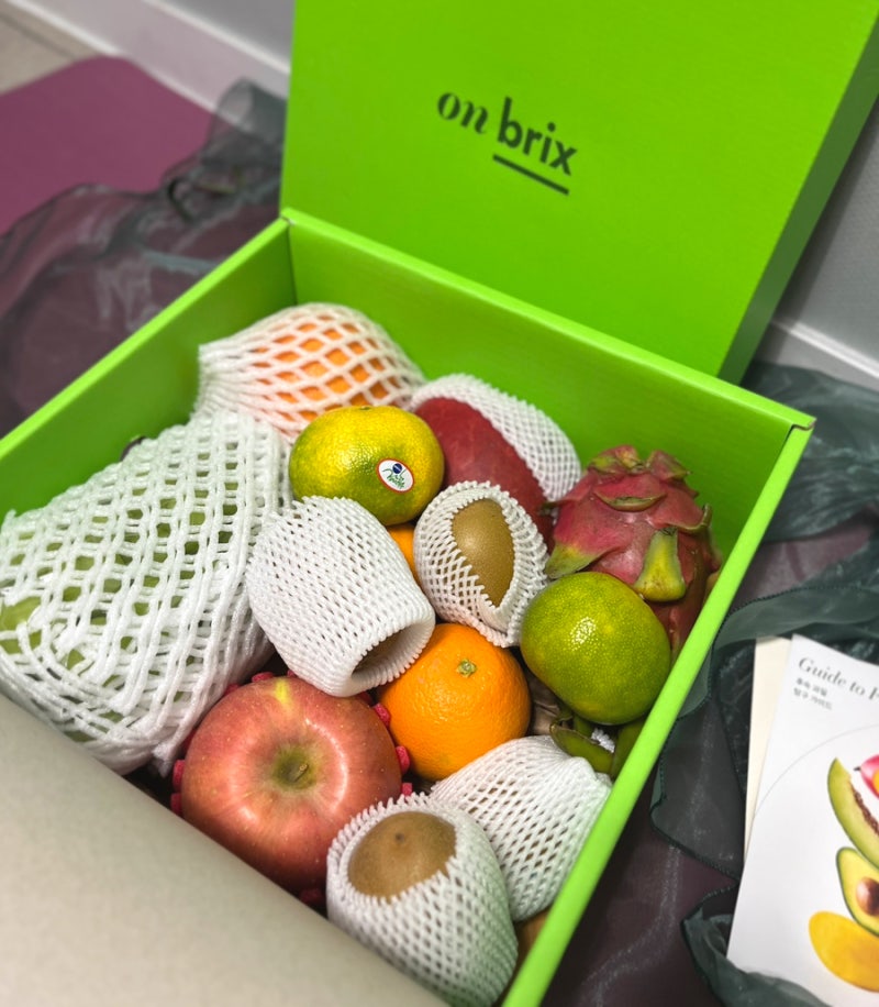 과일 선물세트 박스 온브릭스 후기 설 명절 선물 추천