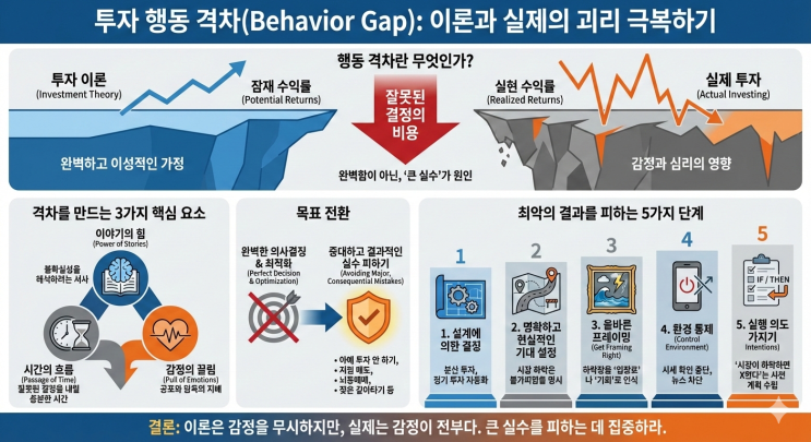  행동 격차(Behaviour Gap)란 무엇이며, 투자자는 이를 어떻게 줄일 수 있을까?