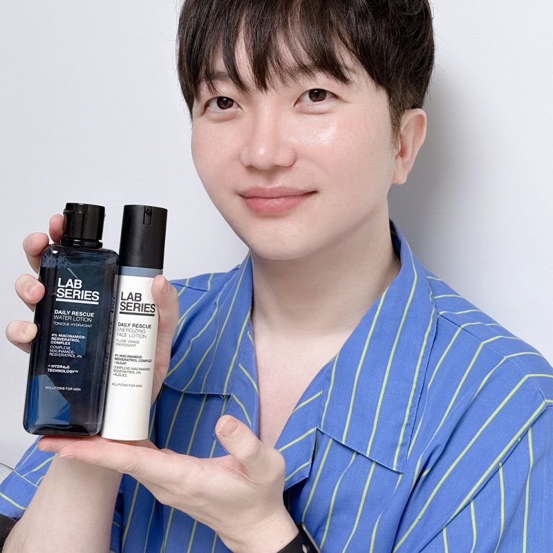 남자 스킨케어 랩 시리즈 데일리 레스큐 워터로션 & 페이스로션! 발렌타인데이 선물 추천해....