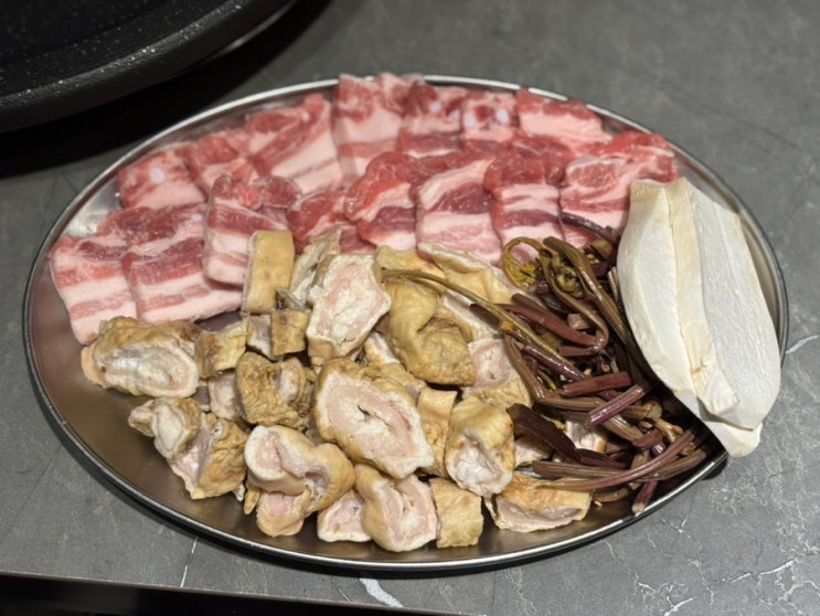  신매역 맛집 봉자막창 대구시지점 고기한판, 김치말이국수