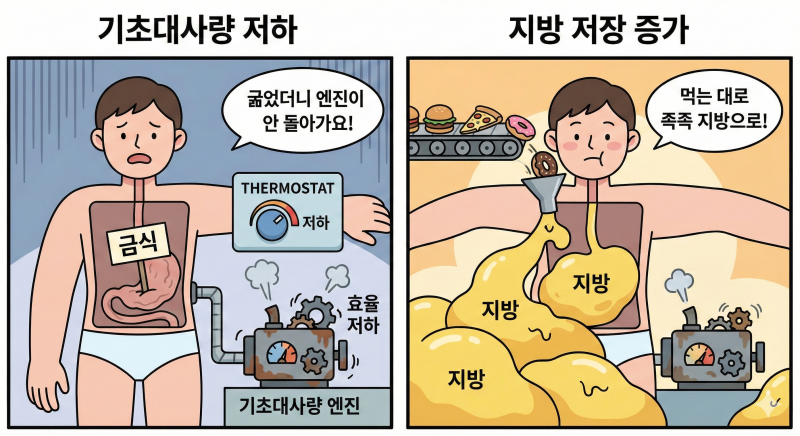 물만 먹어도 살찌는 체질? 기초대사량을 높여야해요. 화곡동 다이어트 한의원