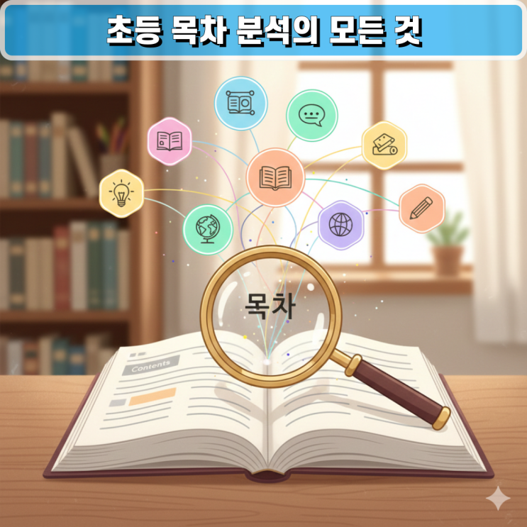  초등 교과서 목차 분석법: 학기 시작 전 핵심 개념과 학습 위계 파악하기