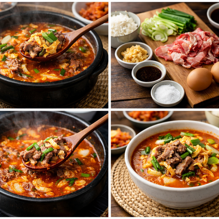  집에서 쉽게 육개장 만들기, 우삼겹으로 깊은 맛