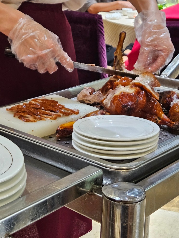  [중국 옌타이/연태] 중국에서 먹는 베이징덕 맛집 진취덕 찐 내돈내상 후기 | 메뉴추천, 주문방법