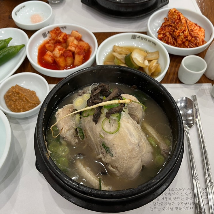  경북 구미 삼계탕 맛집 ‘주왕산 삼계탕 본점’ 후기