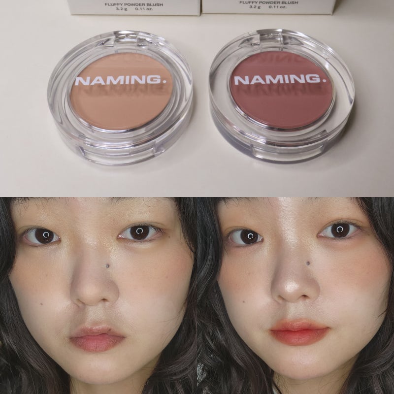 차분한 깊이감의 굽굽 블러셔! 네이밍 플러피 파우더 블러쉬 토스트&헤이즈
