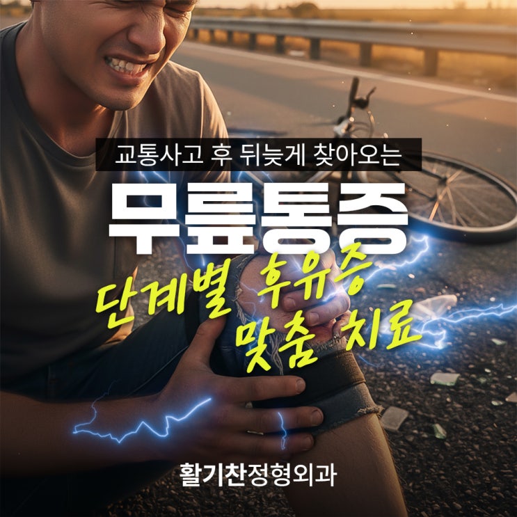  은평구 교통사고 후 무릎통증, 단계별 후유증 맞춤 치료