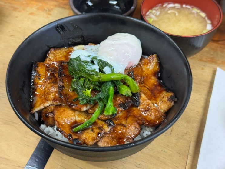  도쿄 맛집 돼지고기덮밥 전문점 부타 다이가쿠 긴자 신바시
